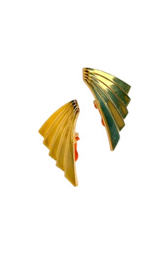 ΧΡΥΣΑ ΣΚΟΥΛΑΡΙΚΙΑ ART DECO ΒΕΝΤΑΛΙΑ - DOUBLETROUBLE