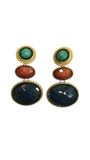 ΠΟΛΥΧΡΩΜΑ ΚΡΕΜΑΣΤΑ ΣΚΟΥΛΑΡΙΚΙΑ ΜΕ ΠΕΤΡΕΣ