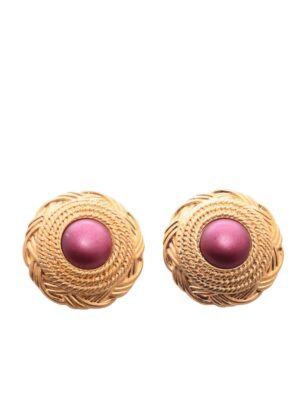 σκουλαρίκια vintage χρυσά doubletrouble