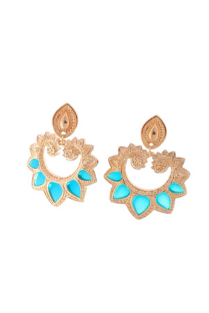 DOUBLETROUBLE ΣΚΟΥΛΑΡΙΚΙΑ ΚΡΕΜΑΣΤΑ ΜΕΤΑΛΛΙΚΑ ΧΡΥΣΑ ΤΙΡΚΟΥΑΖ