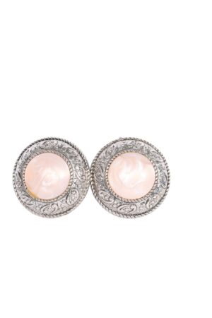 ΣΚΟΥΛΑΡΙΚΙΑ STUD ΜΕ ΡΟΖ/NUDE ΚΑΜΠΟΣΟΝ & ΑΝΑΓΛΥΦΟ ΠΛΑΙΣΙΟ DOUBLETROUBLE