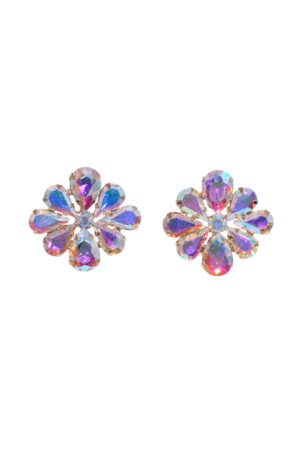 DOUBLETROUBLE ΣΚΟΥΛΑΡΙΚΙΑ FLORAL ΜΕ ΛΑΜΠΕΡΑ ΣΤΟΙΧΕΙΑ ΠΟΛΥΧΡΩΜΑ