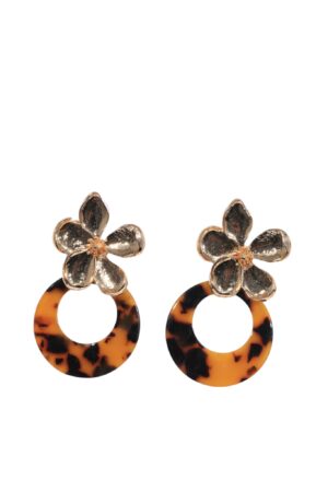 DOUBLETROUBLE FLOWER TORTOISE ΣΚΟΥΛΑΡΙΚΙΑ ΜΕ ΚΡΙΚΟ ΚΑΦΕ