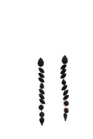 CAMEO CHARMS ΣΚΟΥΛΑΡΙΚΙΑ DOUBLETROUBLE ΜΕ CHARMS ΜΑΥΡΟ