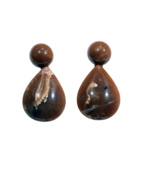 ΓΥΑΛΙΣΤΕΡΆ ΣΚΟΥΛΑΡΊΚΙΑ ΣΕ NUDE ΚΑΦΈ MARBLE ΣΧΈΔΙΟ